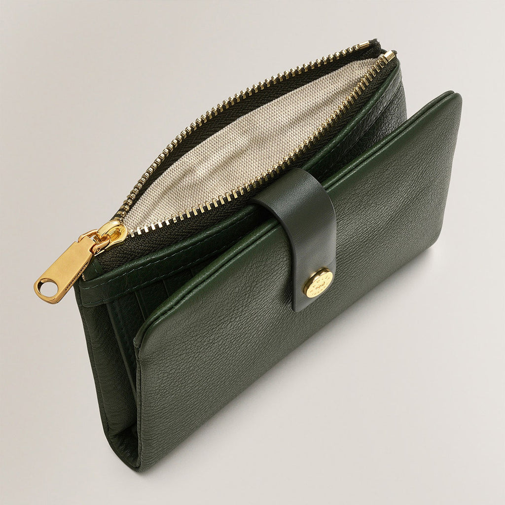 Larkswood 2.0 Leather Medium Bifold Wallet in Racing Green - S1962302