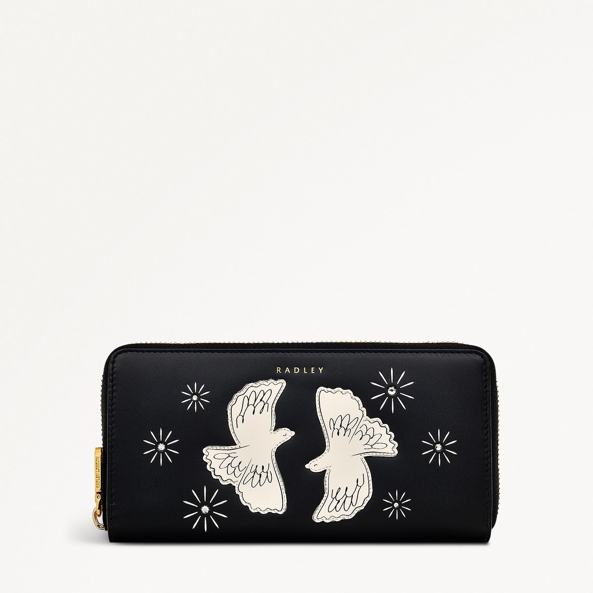 Two Turtle Doves Large Zip Around Wallet - RSC13113