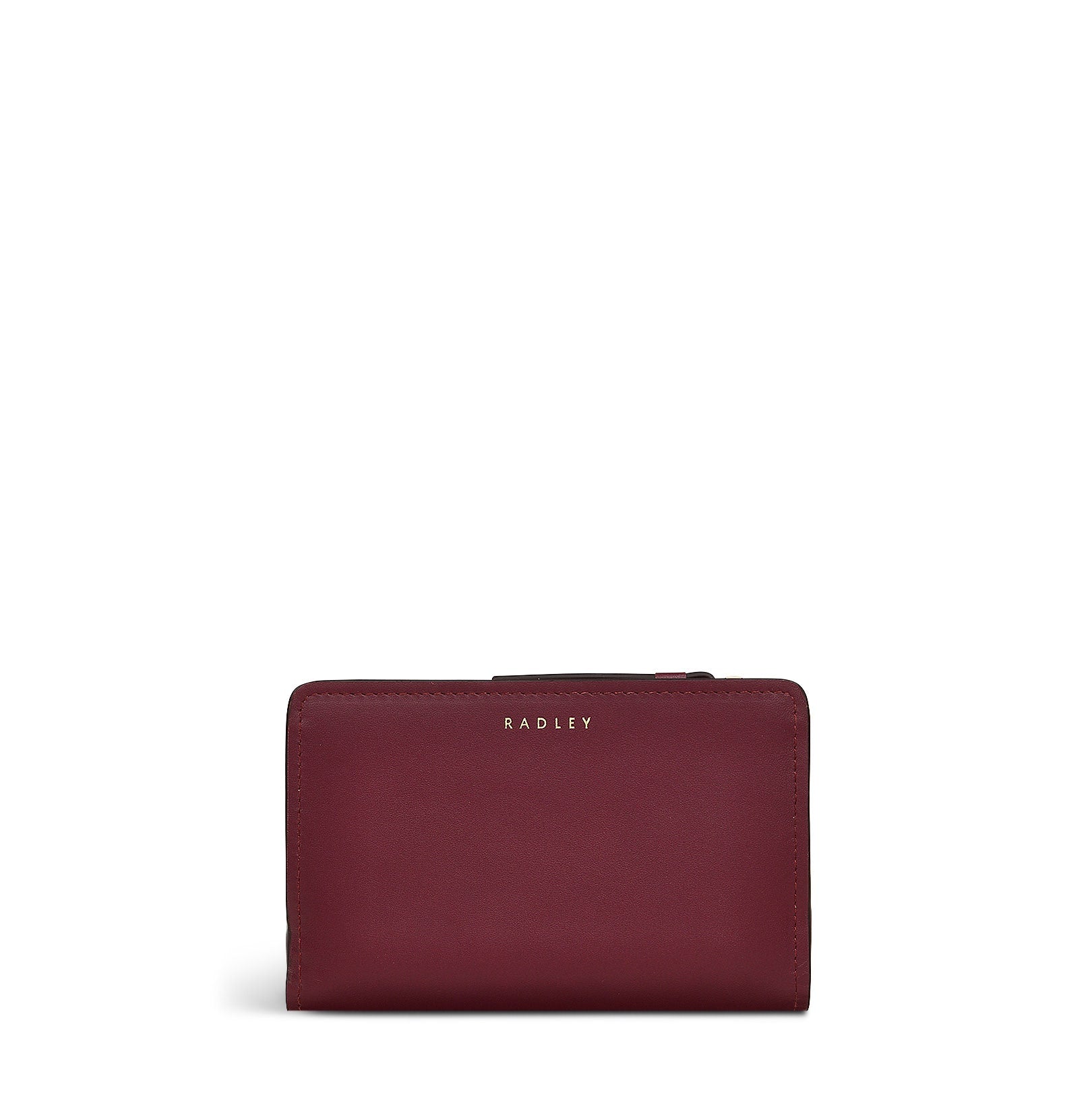 Heritage Radley Leather Medium Bifold Wallet in Merlot - S2344603