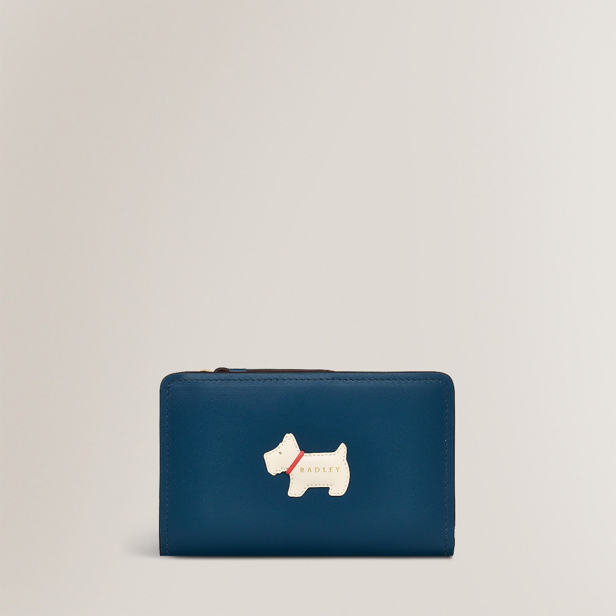 Heritage Radley Leather Medium Bifold Wallet in Deepsea - S2345405