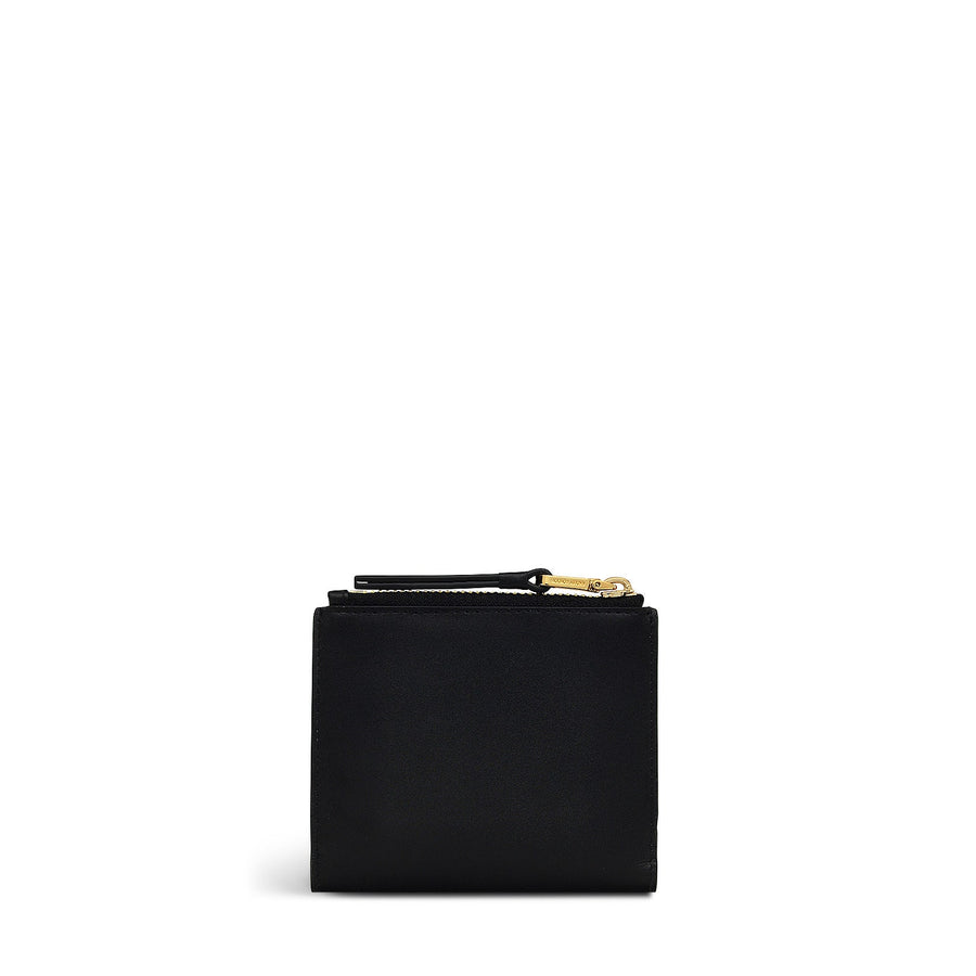 Liverpool Lane Leather Small Bifold Wallet in Black - S2359001