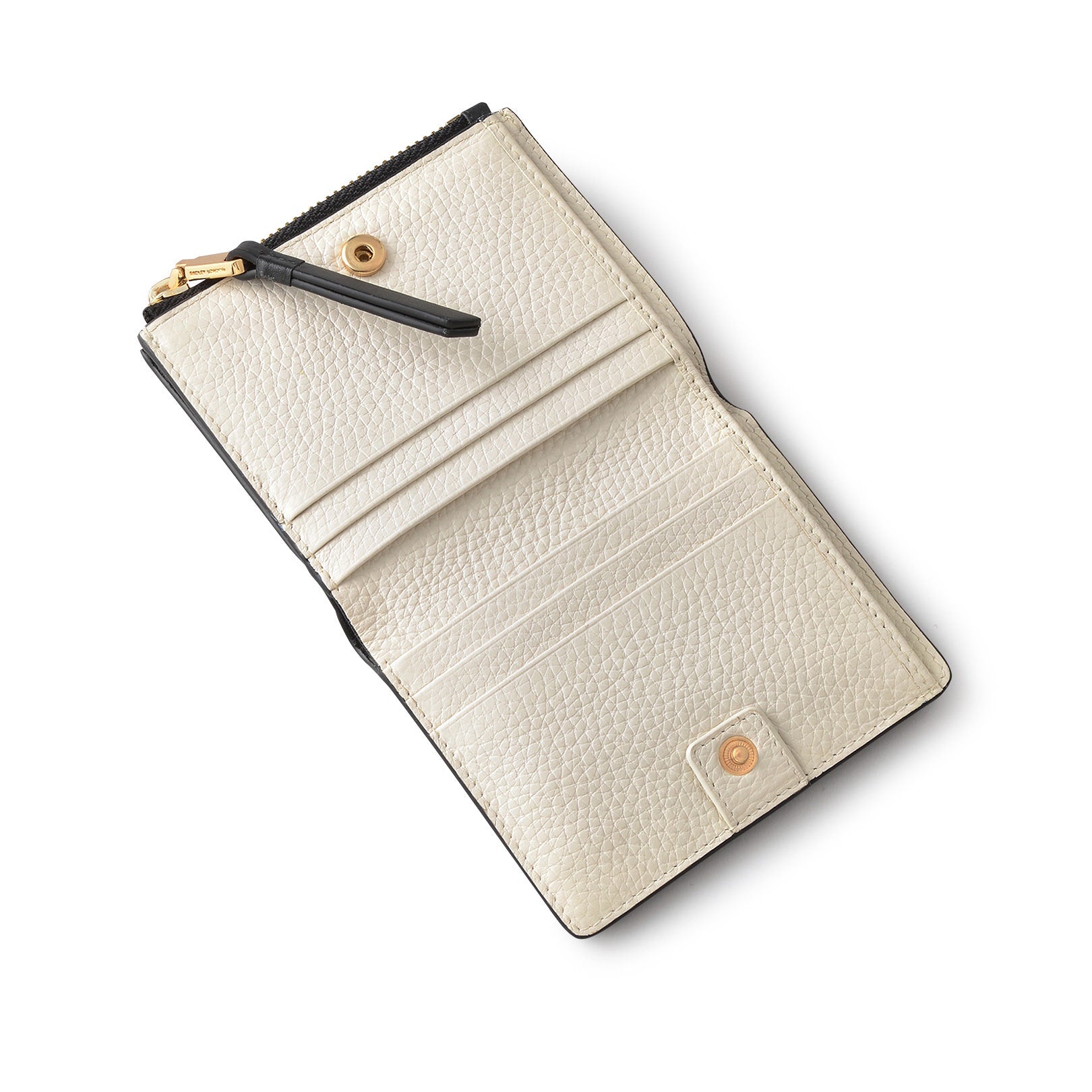 Liverpool Lane Leather Small Bifold Wallet in Black - S2359001