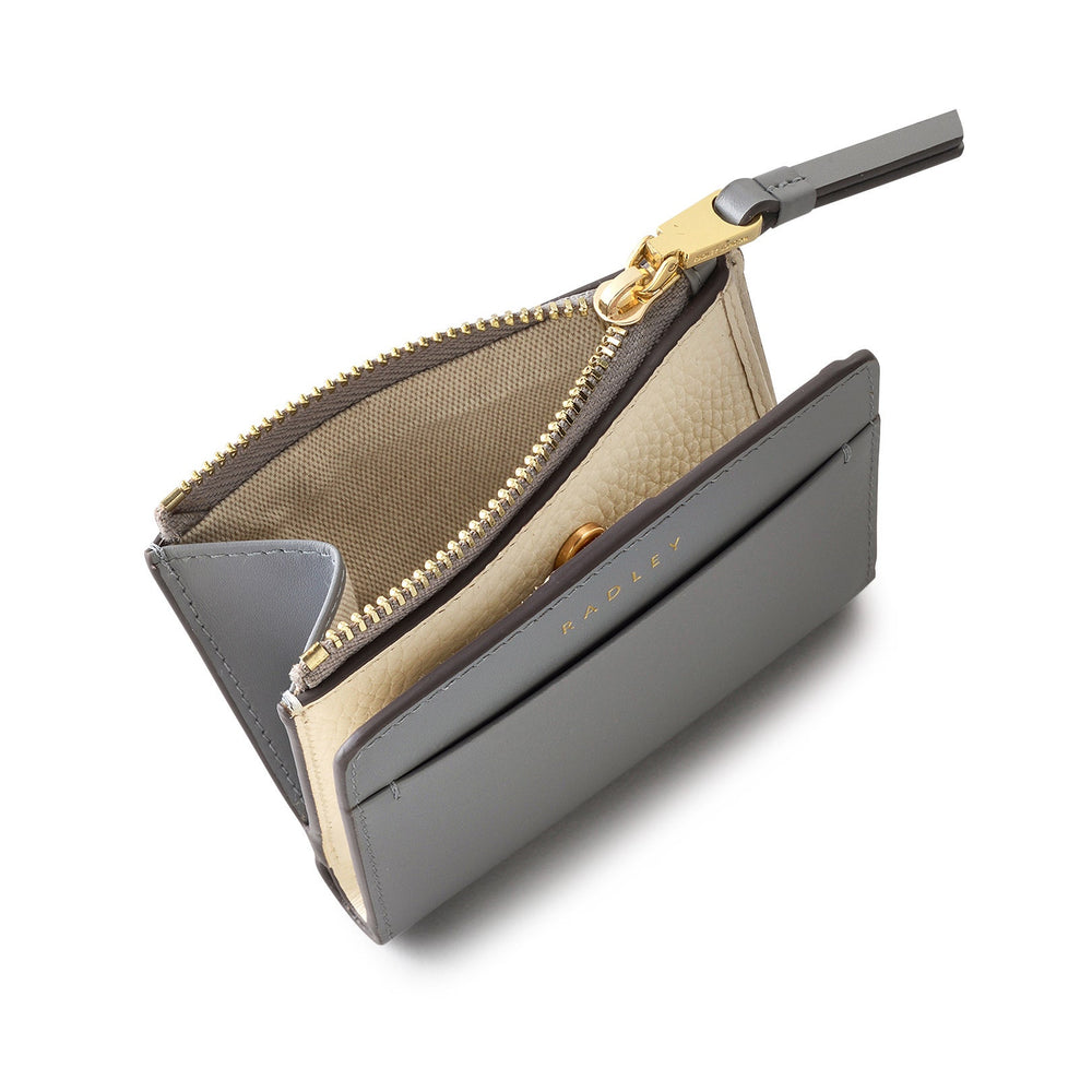 Liverpool Lane Leather Small Bifold Wallet in Cloud Burst - S2360093