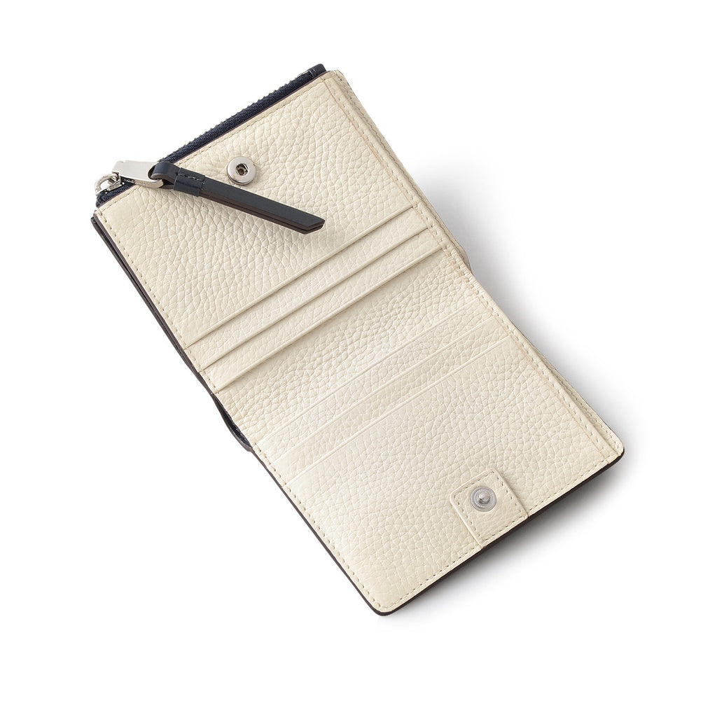 Liverpool Lane Leather Small Bifold Wallet in Ink - S2362401