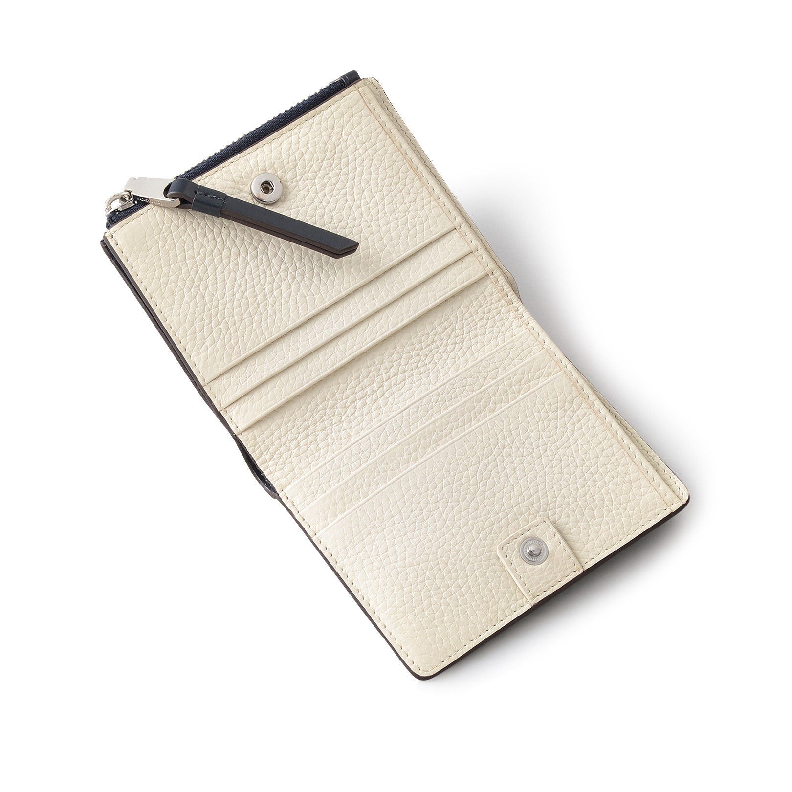 Liverpool Lane Leather Small Bifold Wallet in Ink - S2362401