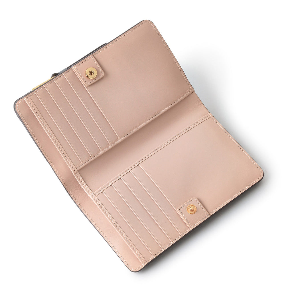 Liverpool Lane Bloom Leather Medium Bifold Wallet in Cloud Burst - S2369093
