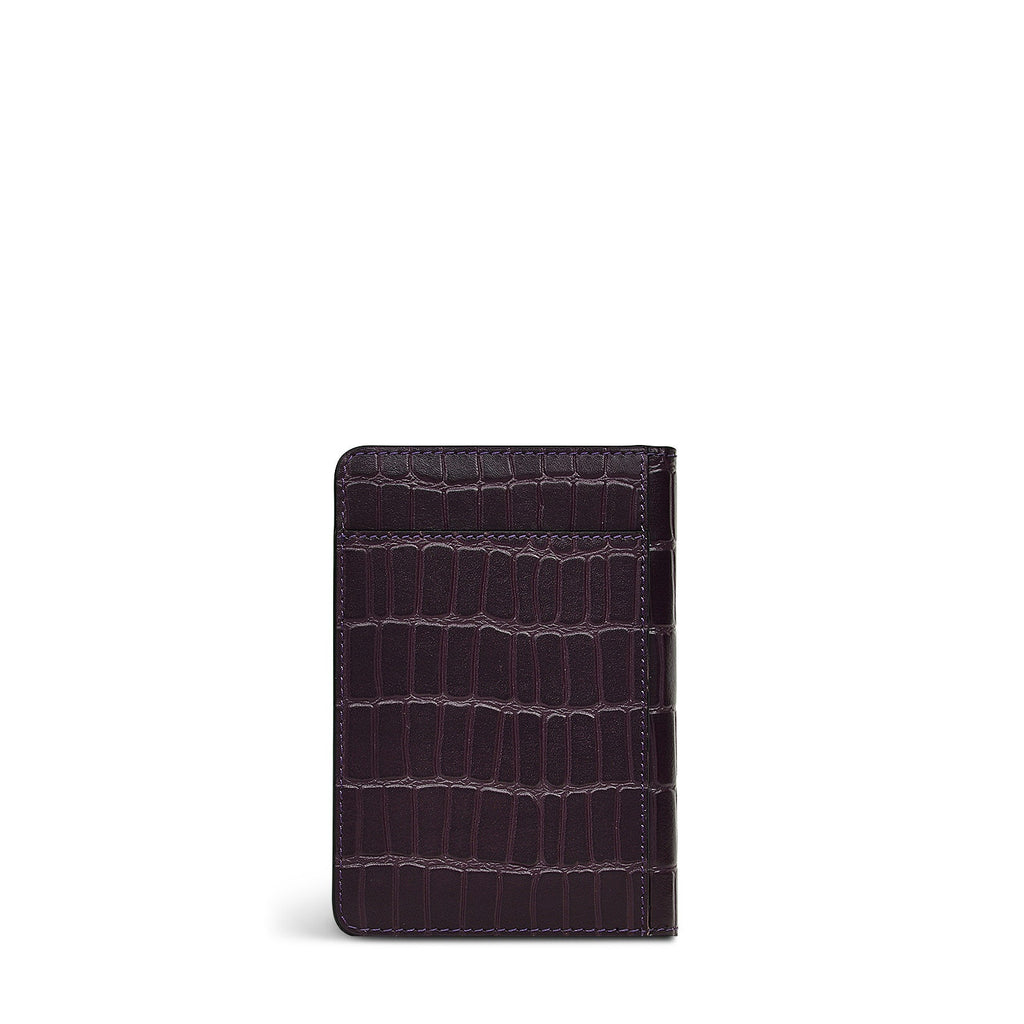 Eltham Mews Leather Boxed Passport Cover & Luggage Tag in Imperial - S2410543