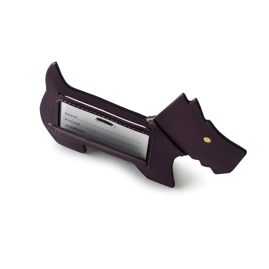 Eltham Mews Leather Boxed Passport Cover & Luggage Tag in Imperial - S2410543