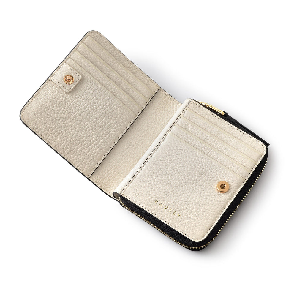 BERNERS MEWS SMALL ZIP AROUND Wallet BLACK