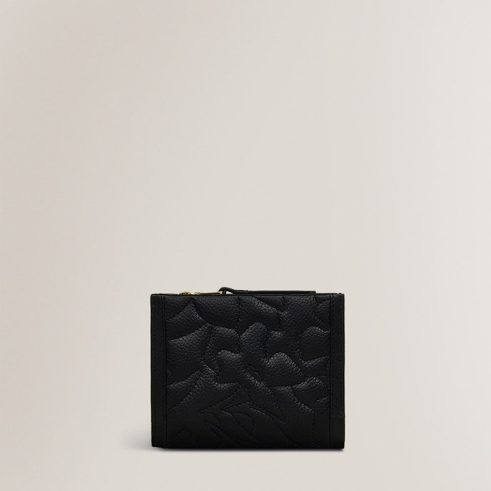 Floral Street Stitch Medium Bifold Wallet - OSC143100