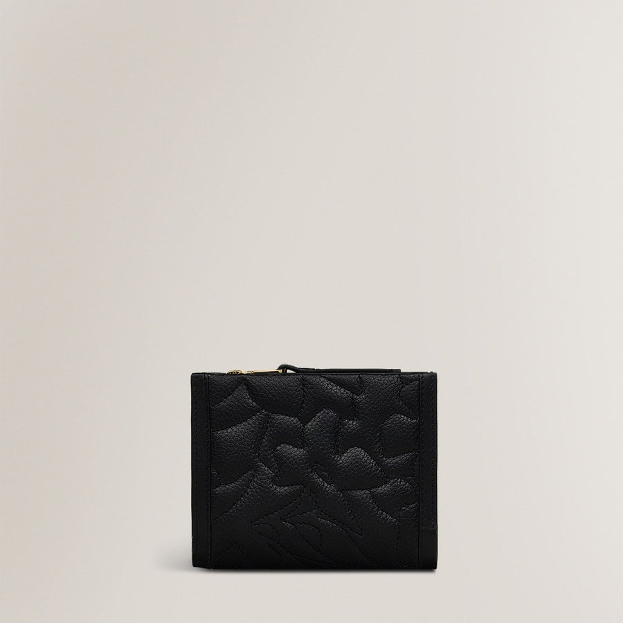 Floral Street Stitch Medium Bifold Wallet - OSC143100