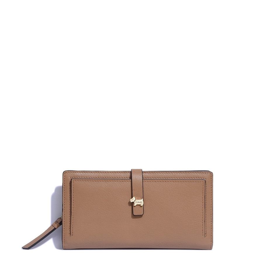 Newick Road Leather Large Bifold Wallet in Dark Butter - S2438260