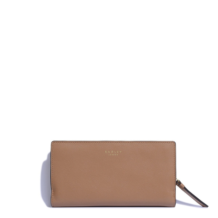Newick Road Leather Large Bifold Wallet in Dark Butter - S2438260