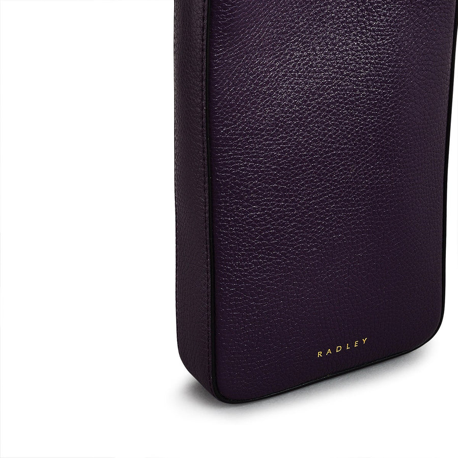 Eastney Street Leather Medium Phone Crossbody in Imperial - S2444543