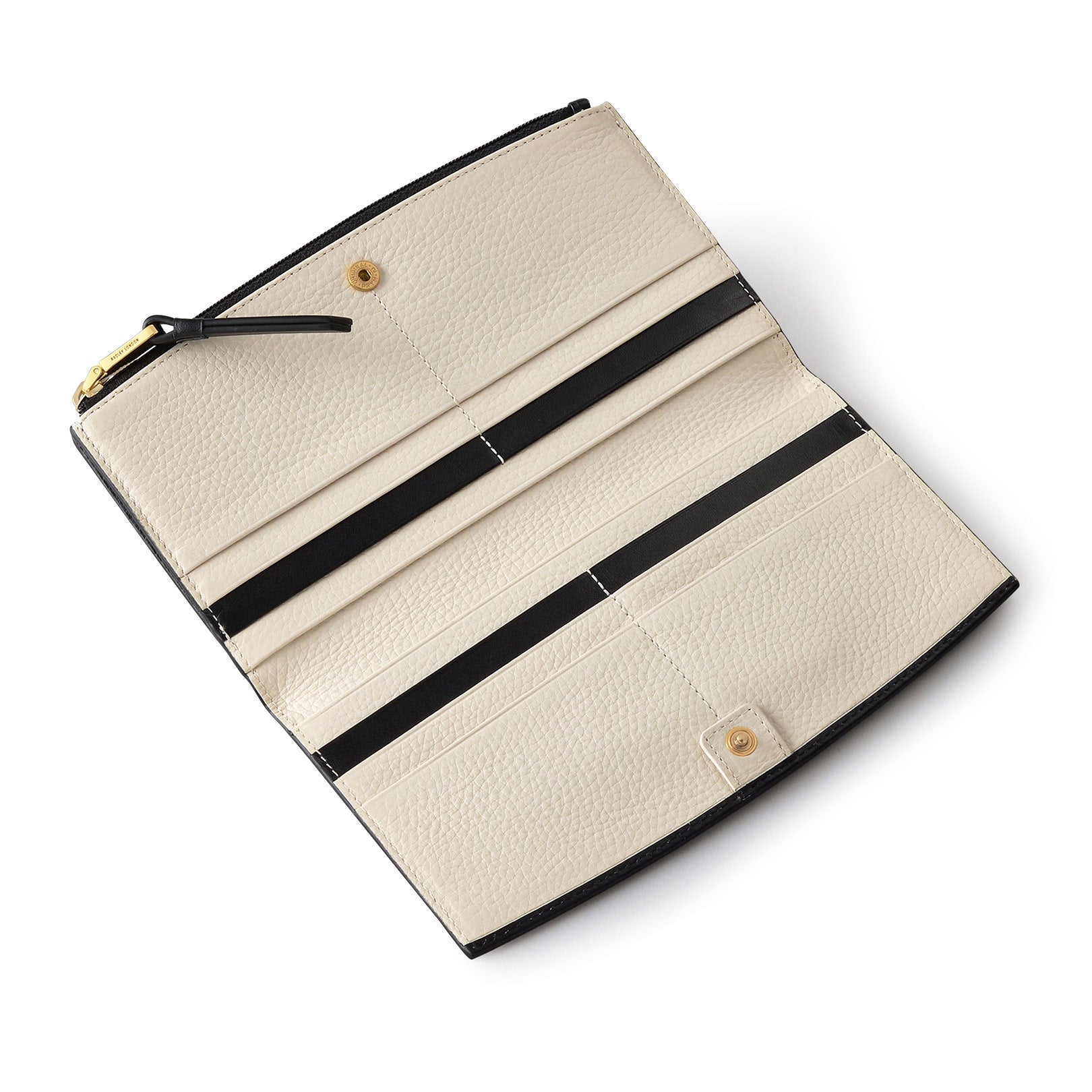 Bridgewater 2.0 Leather Large Bifold Wallet in Black - S2446001