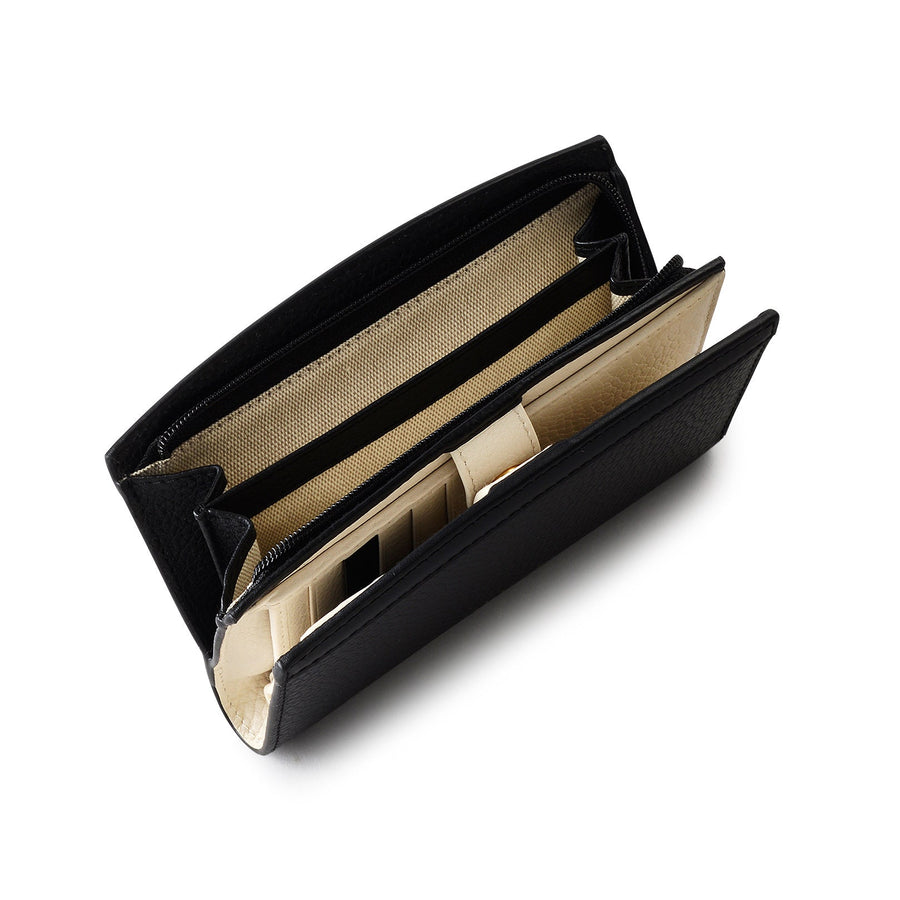 Bridgewater 2.0 Leather Medium Bifold Wallet in Black - S2448001