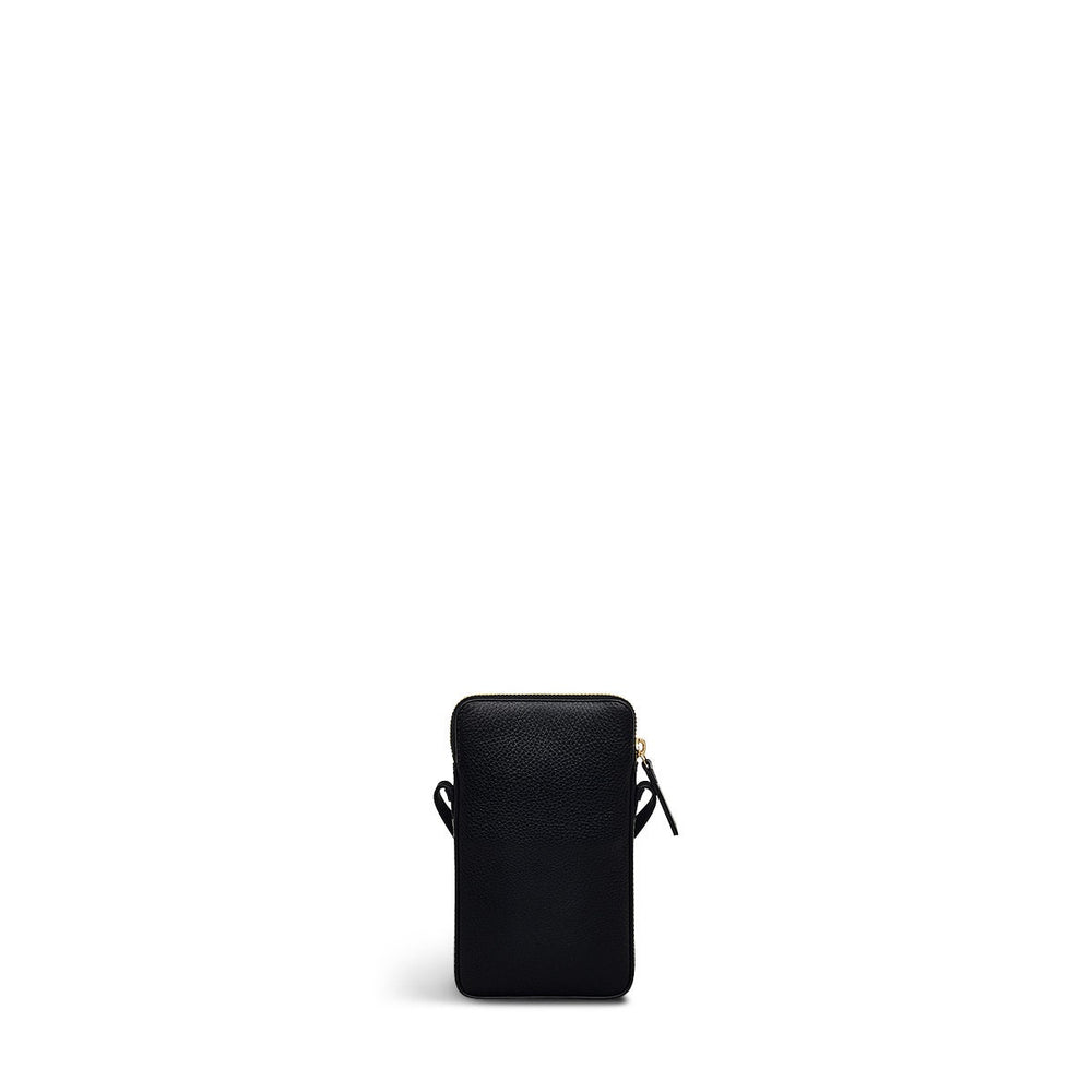 Bridgewater 2.0 Leather Medium Phone Crossbody in Black - S2455001