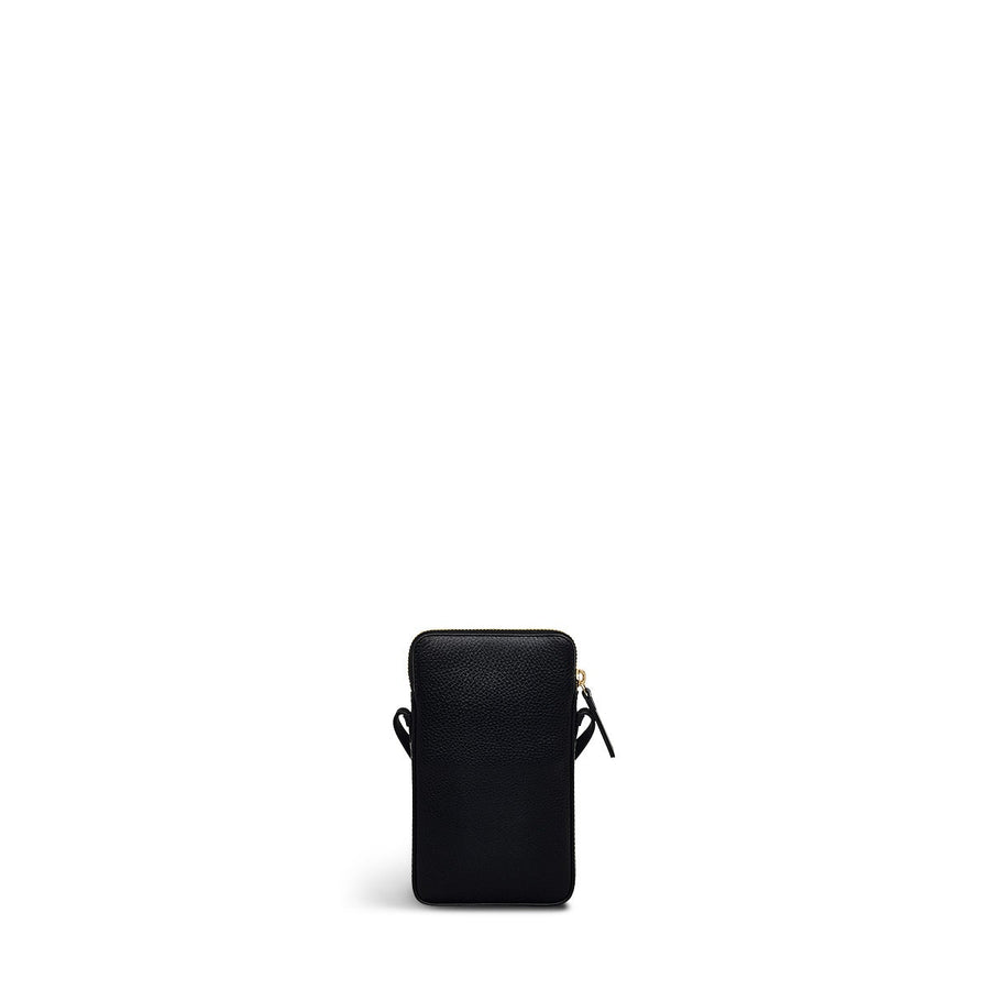 Bridgewater 2.0 Leather Medium Phone Crossbody in Black - S2455001