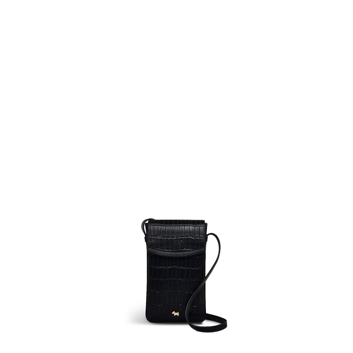 Bridgewater 2.0 Leather Medium Phone Crossbody in Black - S2460209