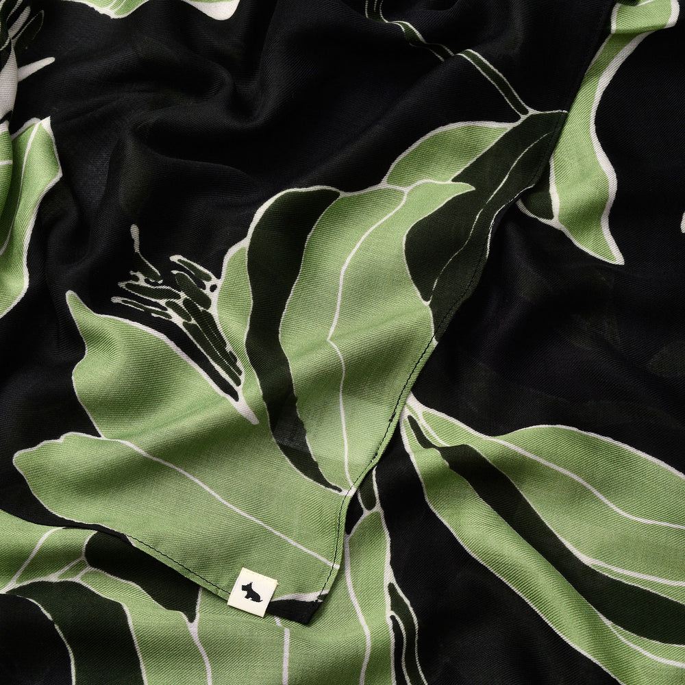 Radley Floral Fabric Scarf in Black - S2511001