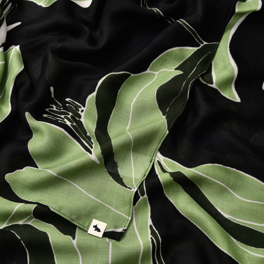 Radley Floral Fabric Scarf in Black - S2511001