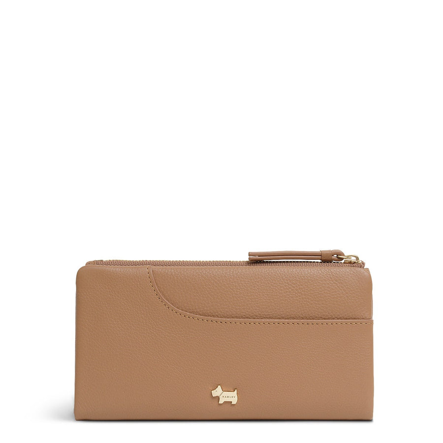 London Pockets Leather Large Bifold Wallet in Butterscotch - S3814259