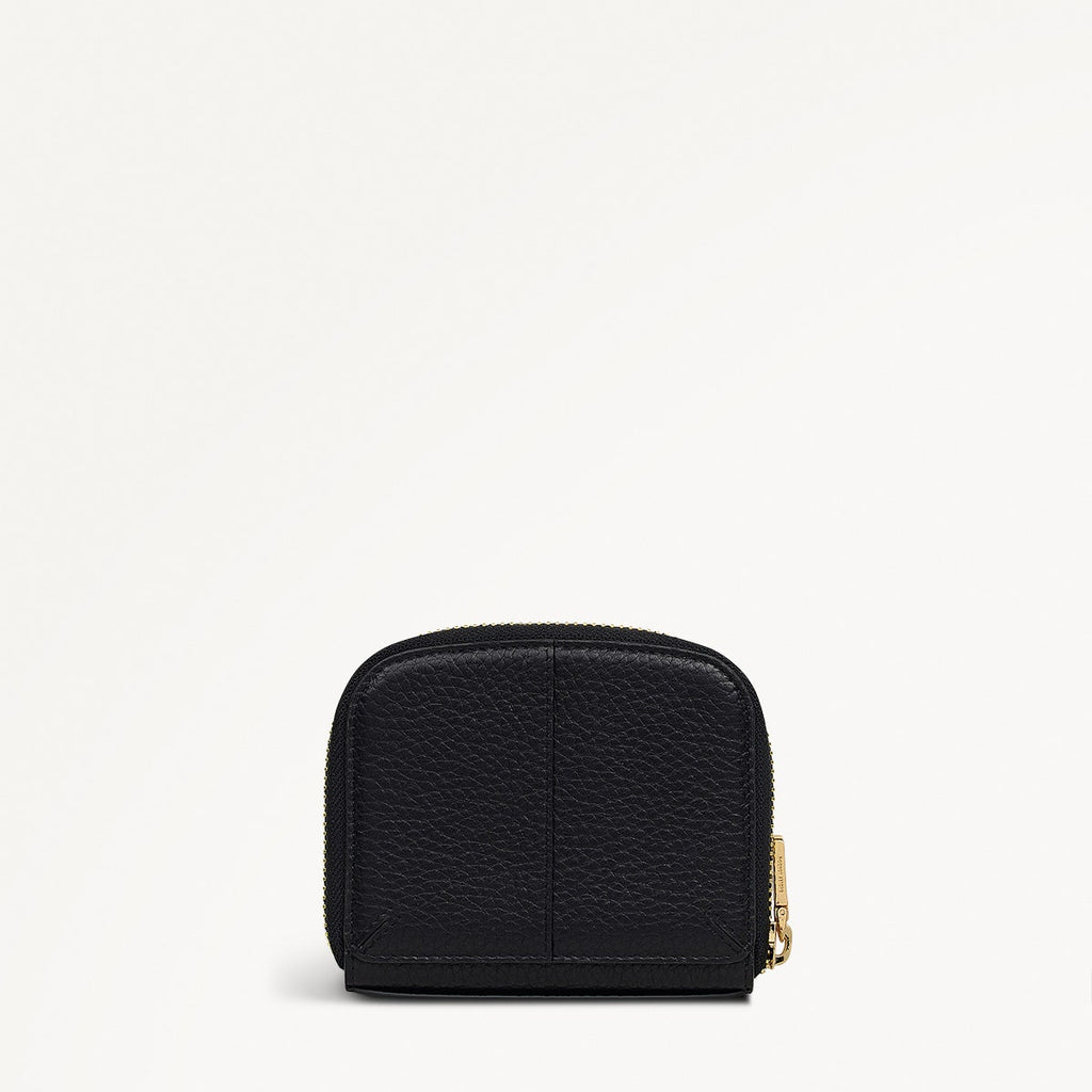 Dukes Place Leather Medium Zip Around Wallet in Black - S5979001