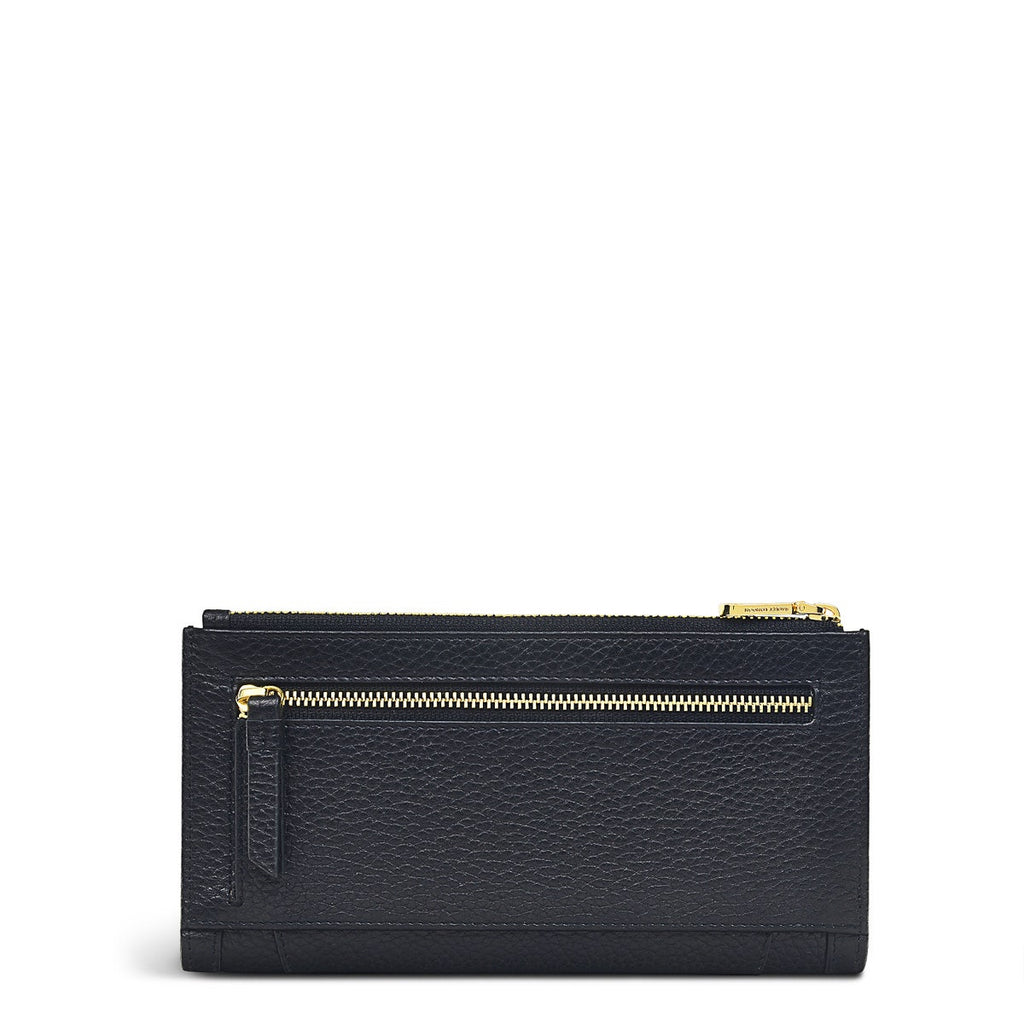 Wood Street 2.0 Leather Large Bifold Wallet in Black - S5985001