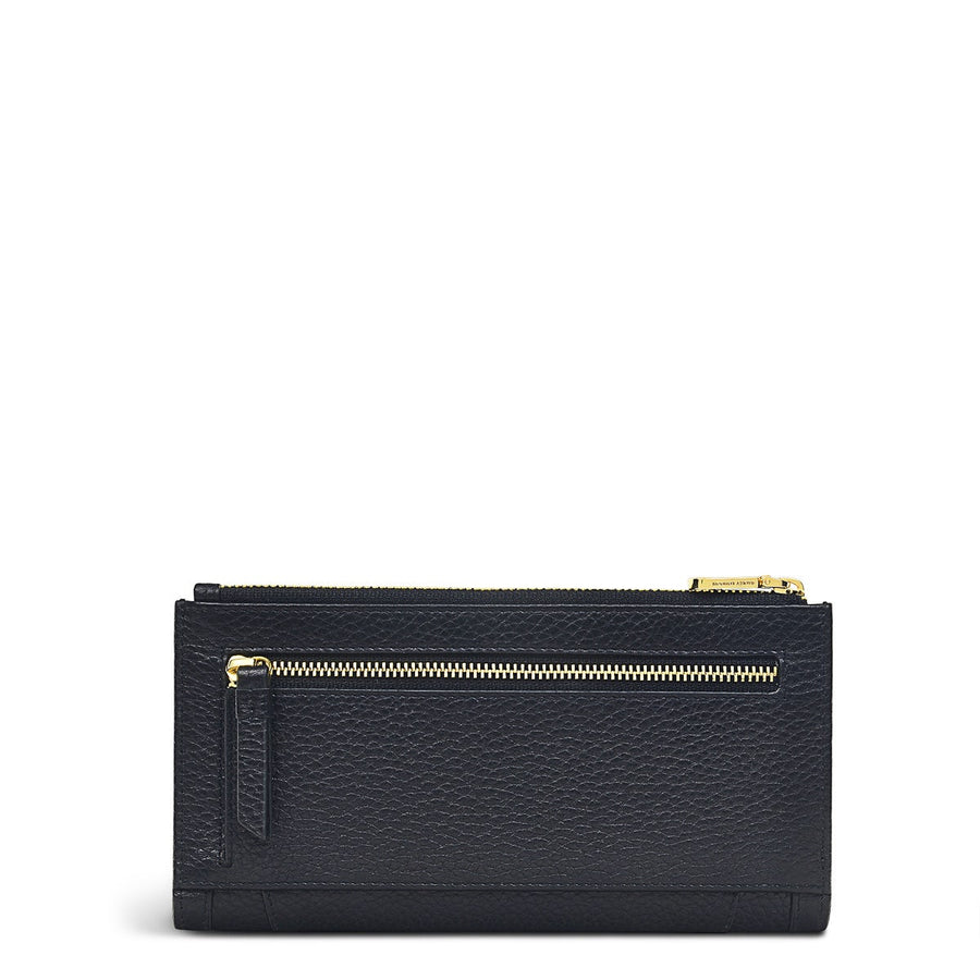 Wood Street 2.0 Leather Large Bifold Wallet in Black - S5985001