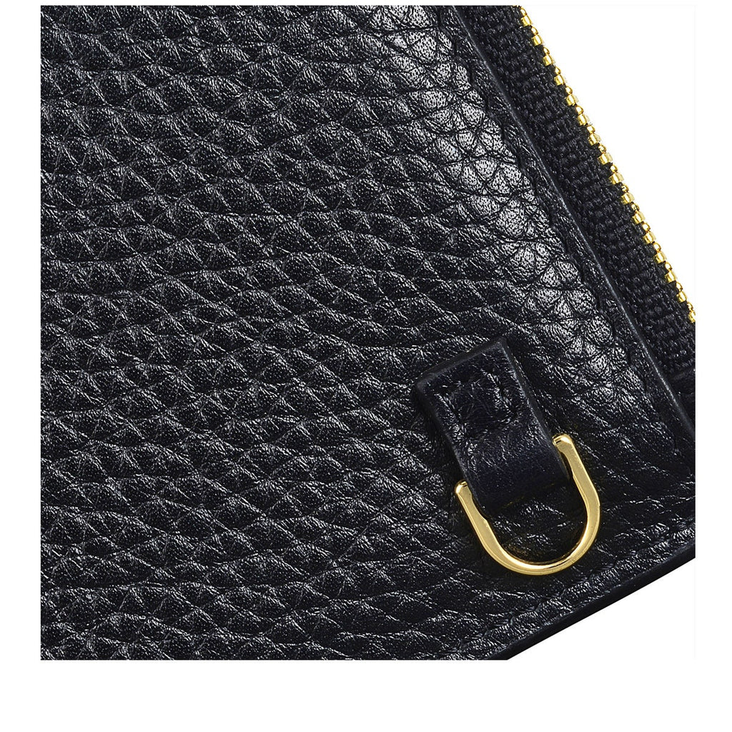 Hillcrest Leather Large Phone Crossbody in Black - S6741001