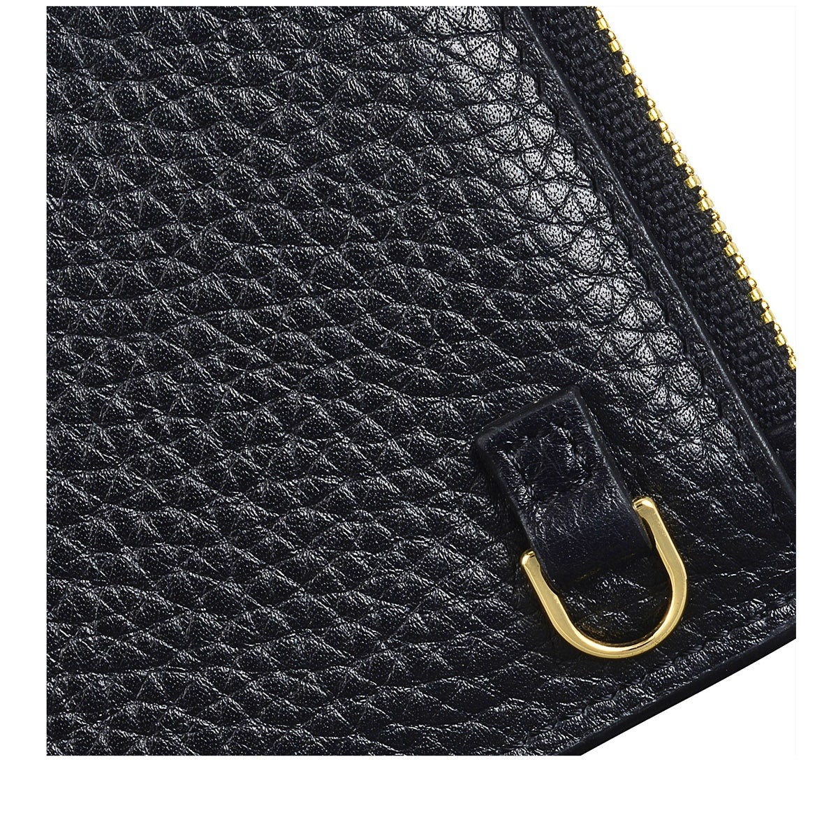 Hillcrest Leather Large Phone Crossbody in Black - S6741001