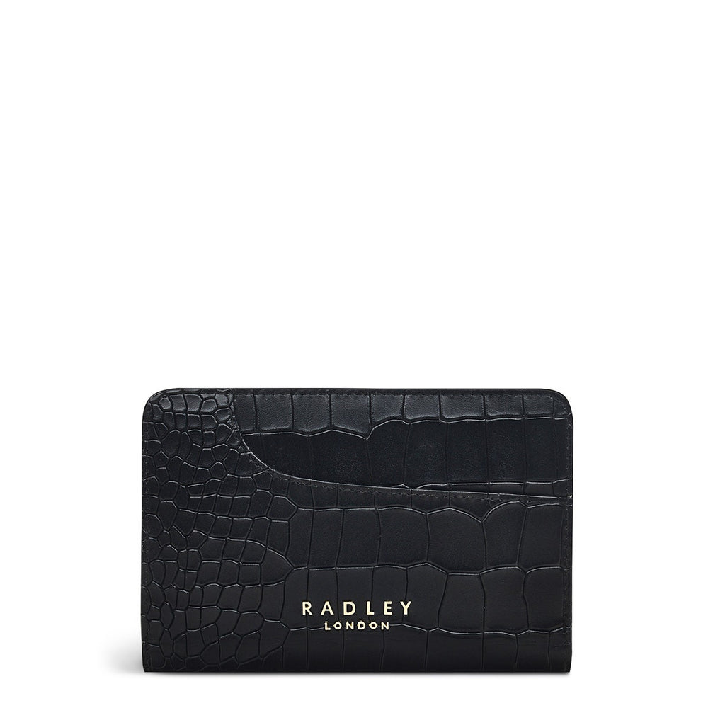 Pockets 2.0 Faux Croc Medium Bifold Wallet - RSZ14401
