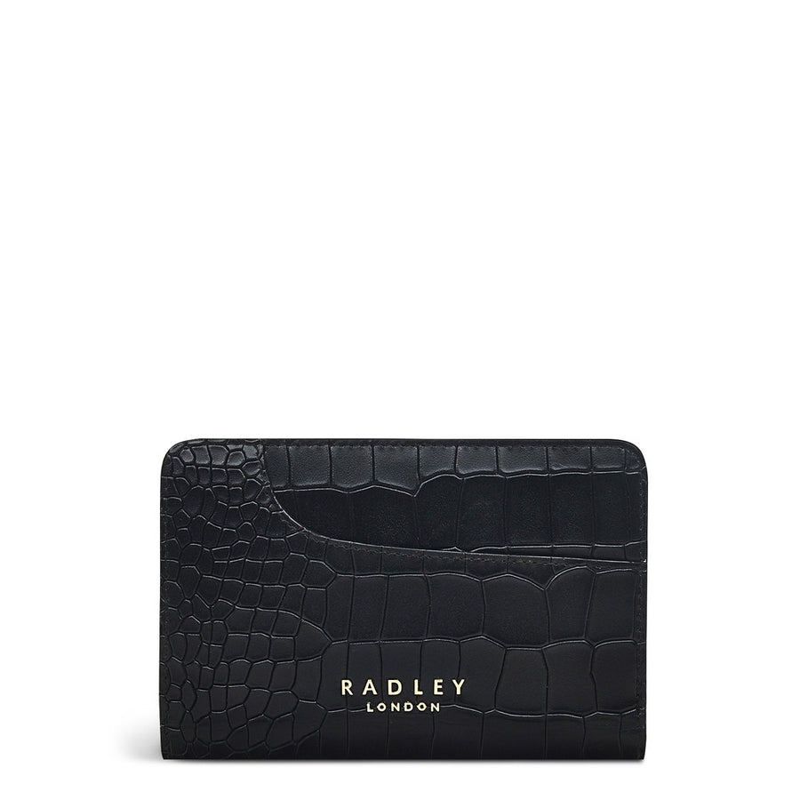Pockets 2.0 Faux Croc Medium Bifold Wallet - RSZ14401