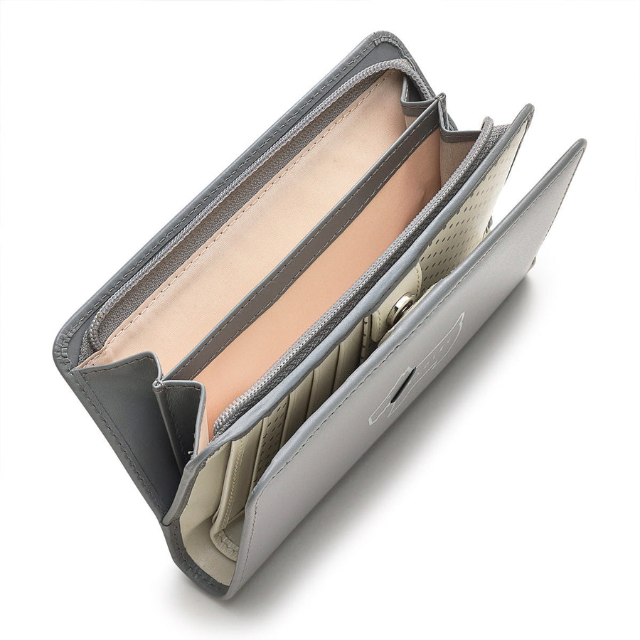 HERITAGE DOG OUTLINE MEDIUM BIFOLD Wallet CLOUD BURST