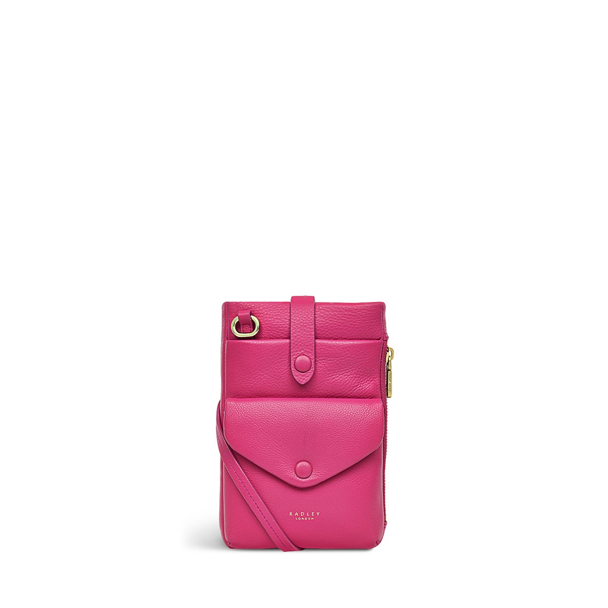 Mallow Street Leather Large Phone Cross Body in Cerise - S7931678