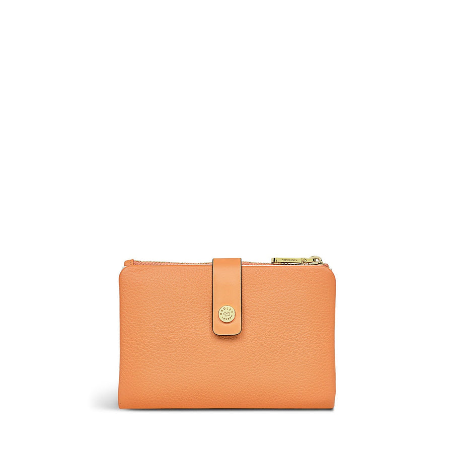 Larkswood 2.0 Leather Medium Bifold Wallet in Apricot - S8850812