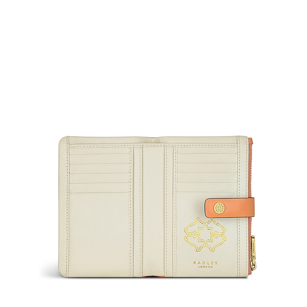 Larkswood 2.0 Leather Medium Bifold Wallet in Apricot - S8850812