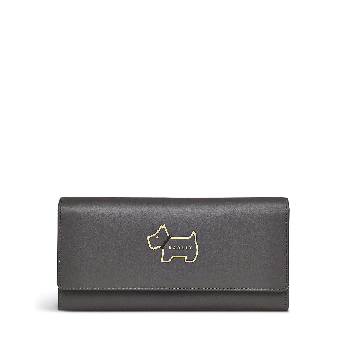 Heritage Dog Outline Large Flapover Wallet - RSM10810