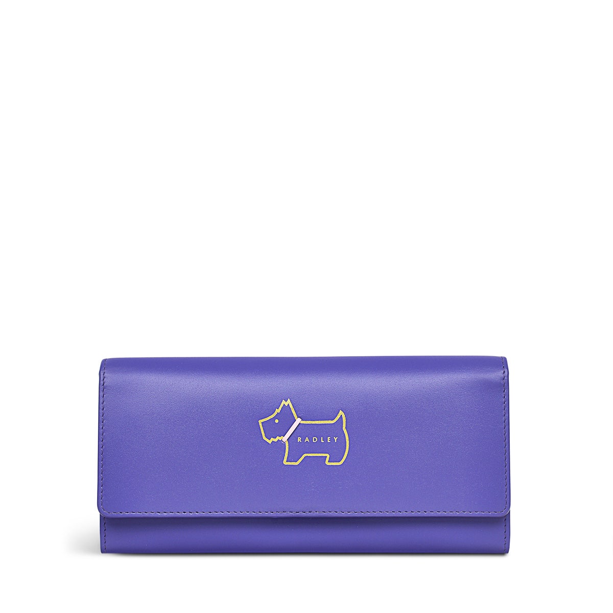 Heritage Dog Outline Large Flapover Wallet - RSM10810