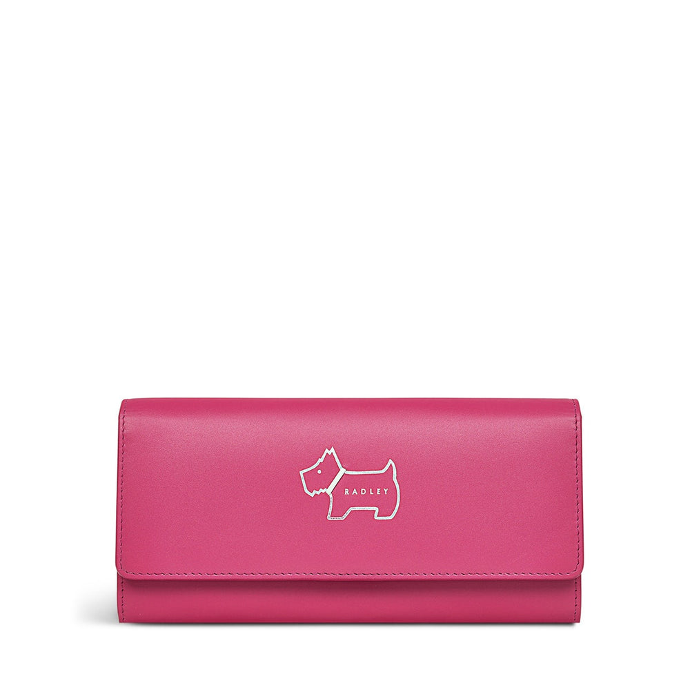 Heritage Dog Outline Large Flapover Wallet - RSM10810