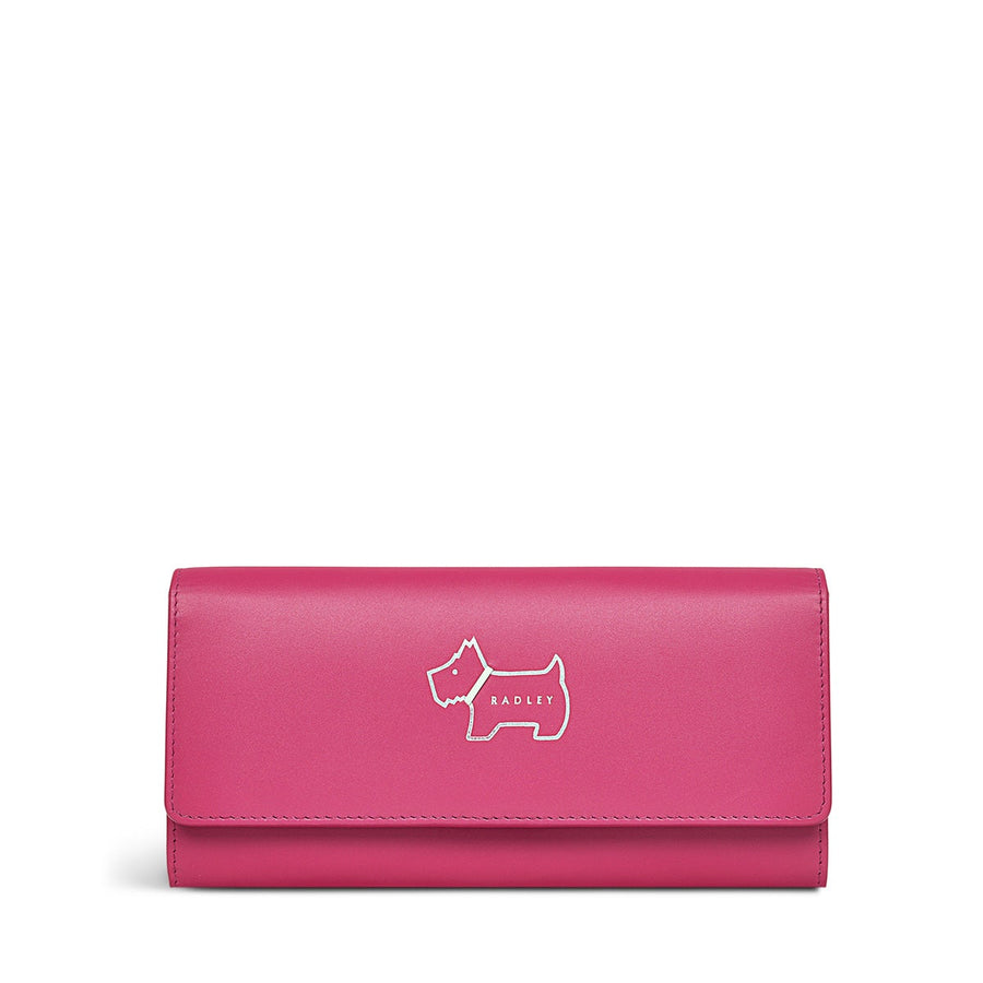 Heritage Dog Outline Large Flapover Wallet - RSM10810