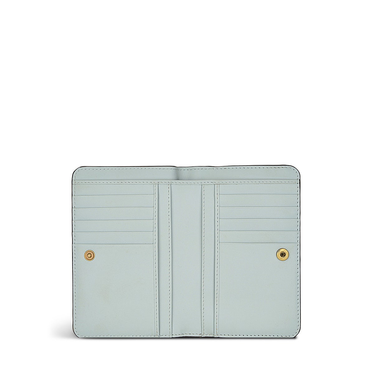 Pockets 2.0 Leather Medium Bifold Wallet in Seafoam - S8905367