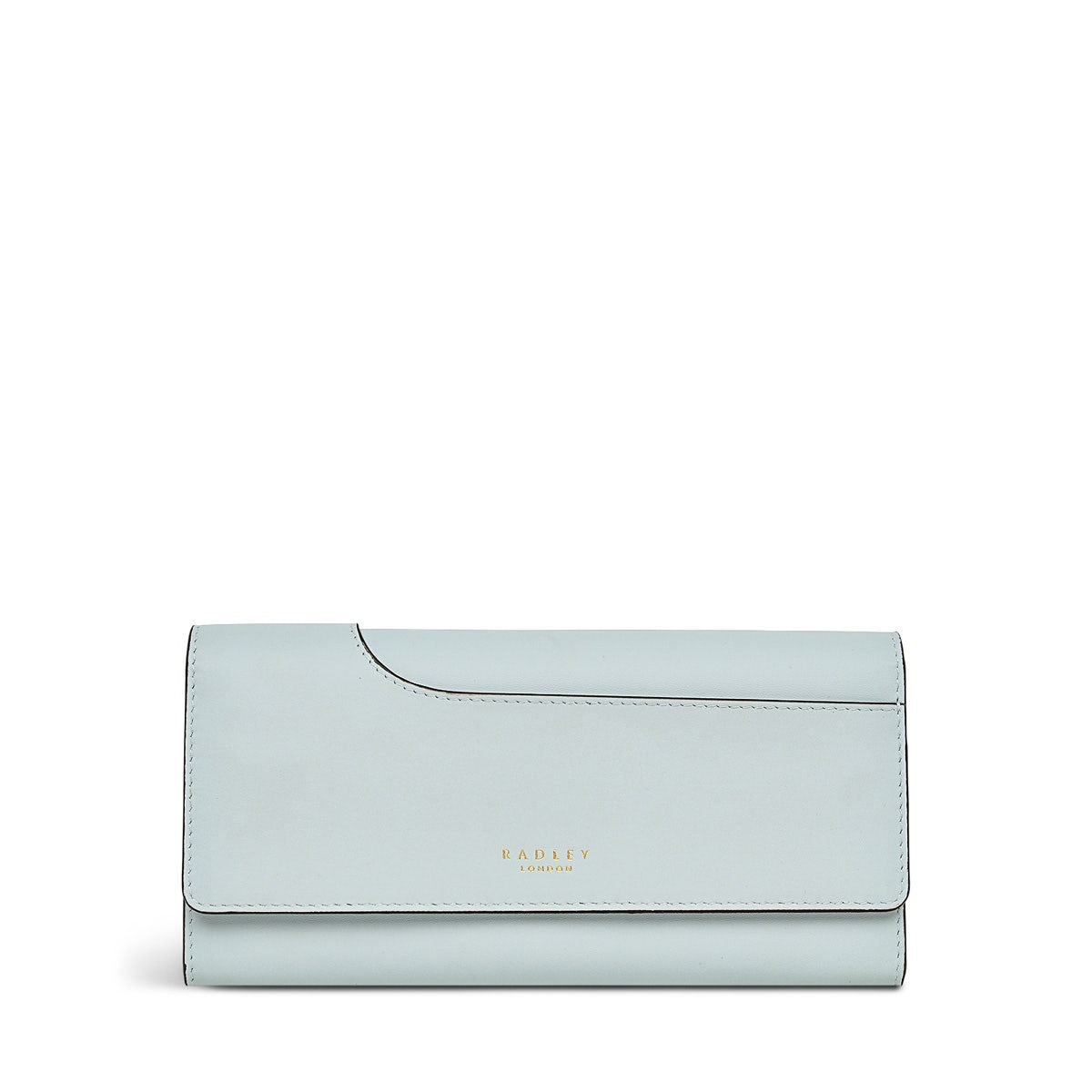 Pockets 2.0 Leather Large Flapover Wallet in Seafoam - S8907367