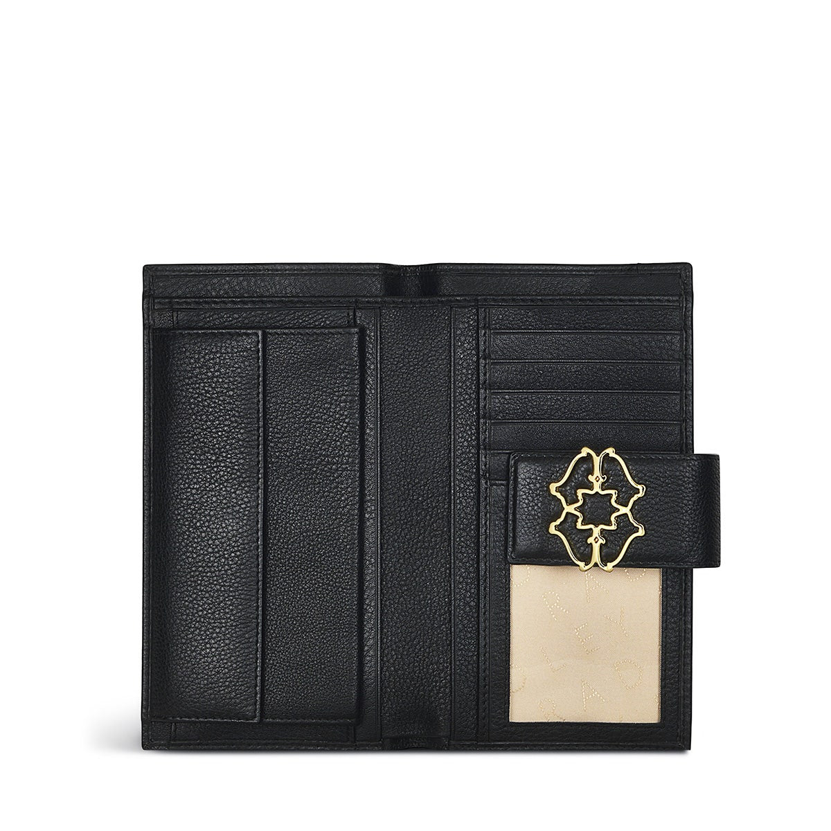 Mill Road Leather Large Bifold Wallet in Black - S8911001