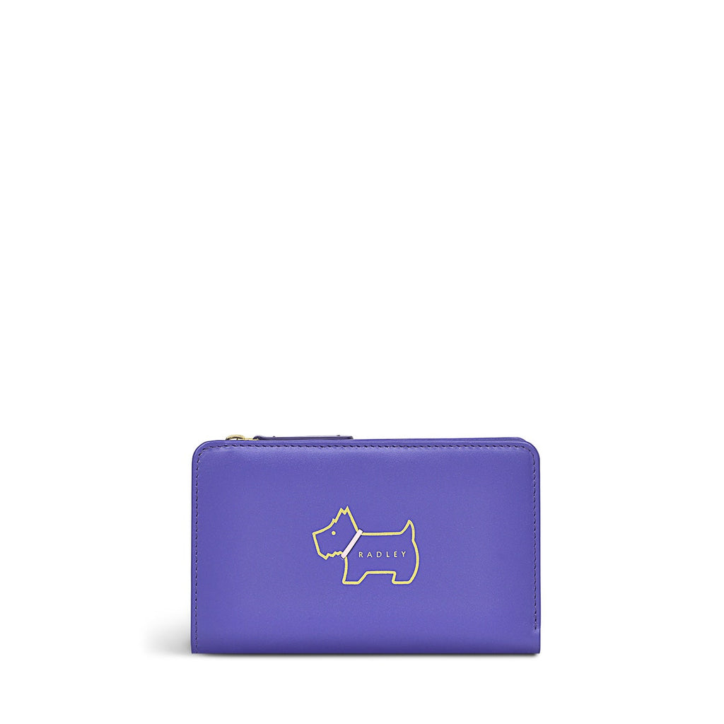 Heritage Dog Outline Medium Bifold Wallet - RSM10801