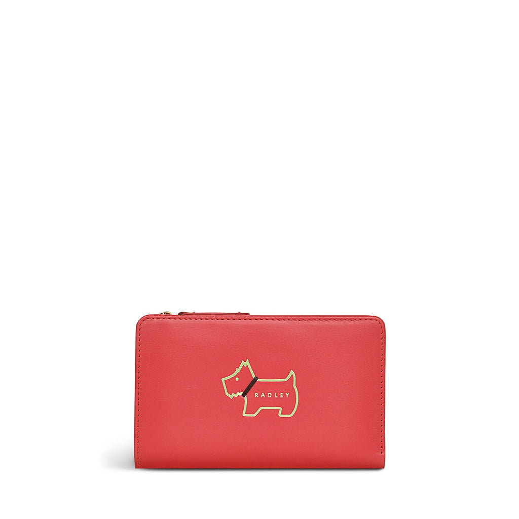 Heritage Dog Outline Medium Bifold Wallet - RSM10801