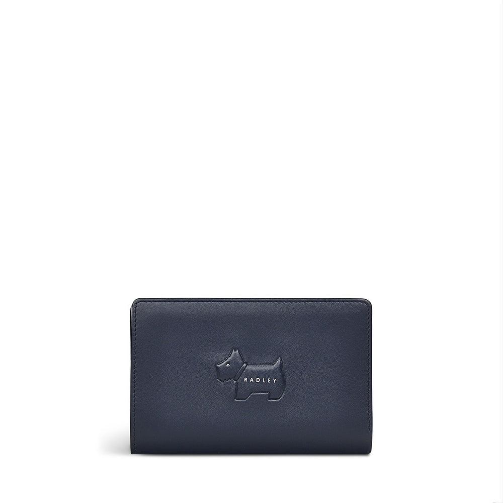 Puffy Radley Leather Medium Bifold Wallet in Ink - S9352401