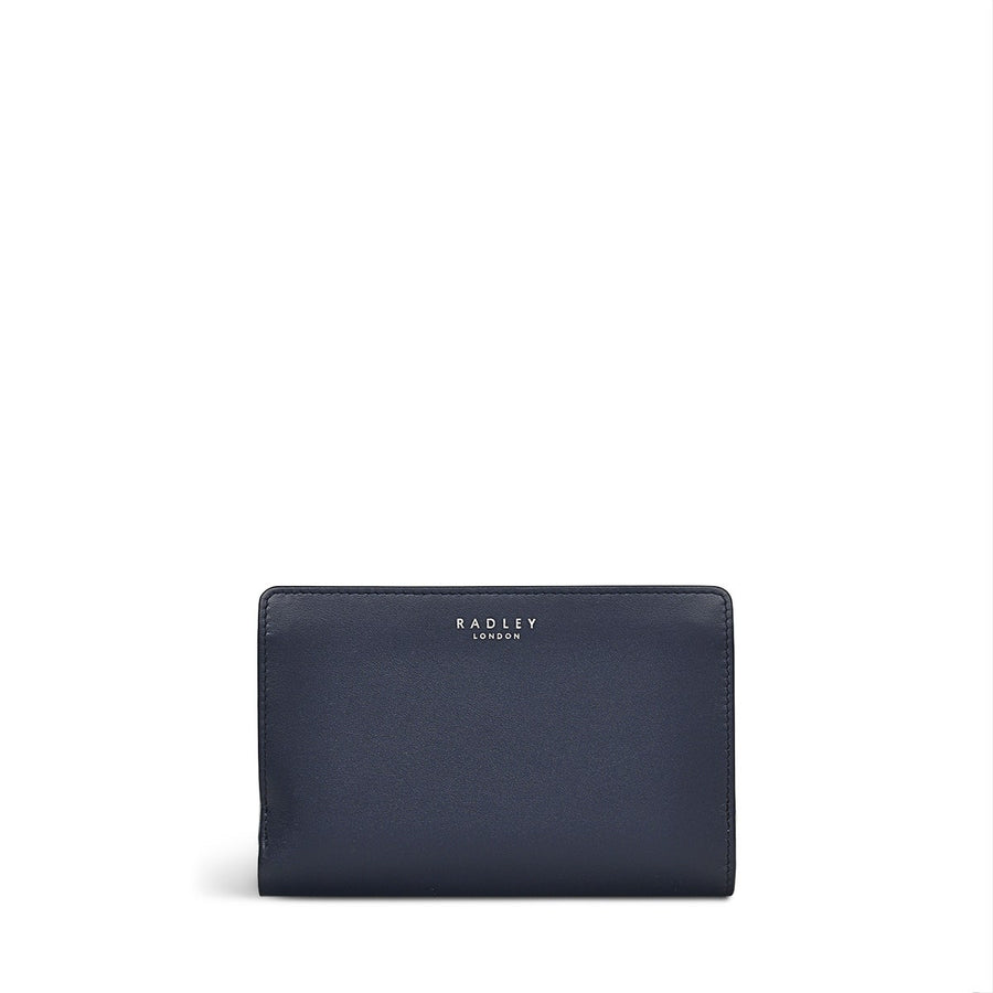 Puffy Radley Leather Medium Bifold Wallet in Ink - S9352401