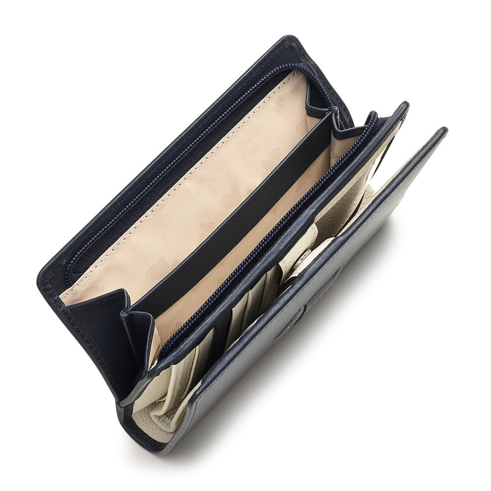 Puffy Radley Leather Medium Bifold Wallet in Ink - S9352401