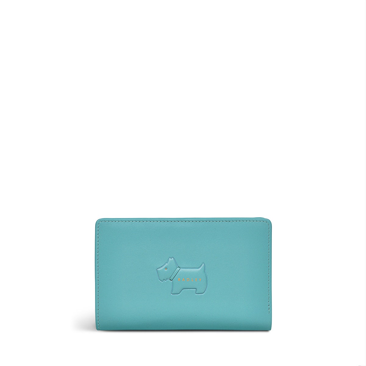 Puffy Radley Leather Medium Bifold Wallet in Ocean - S9352417
